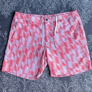 Onia The Calder Printed Swim Trunks Shorts Lined